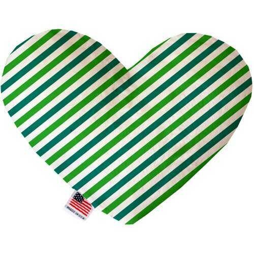 Lucky Stripes 8 inch Heart Dog Toy