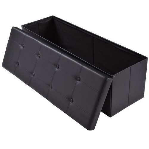 45&quot; Large Folding Ottoman Storage Seat