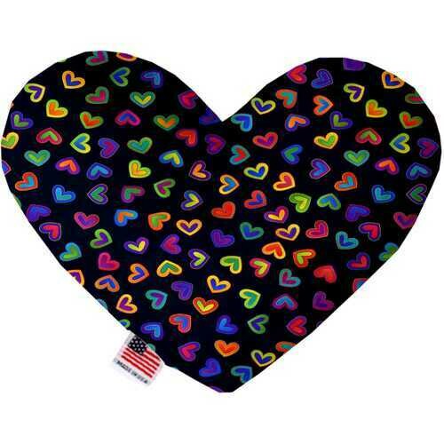 Bright Hearts 8 inch Heart Dog Toy