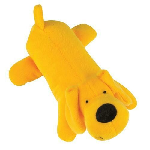 Zanies Neon Big Yelpers Dog Toy - Sunny Yellow