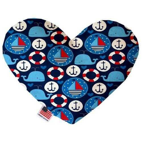 Heart Dog Toy - Anchors Away