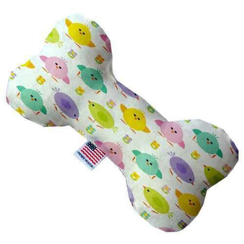 Easter Chickadees 10 inch Bone Dog Toy