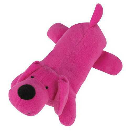 Zanies Neon Big Yelpers Dog Toy - Hot Pink