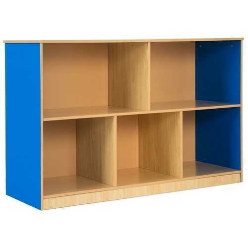 5 Compartment Storage Cabinet Bookcase Shelf Rack Organizer