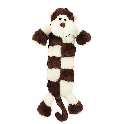 Grriggles Safari Squeaktacular Dog Toy - Monkey