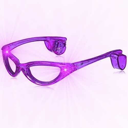 Purple LED Sunglasses