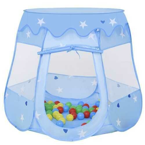 Kids Princess Play Tent Playhouse w/ 100 Ocean Balls