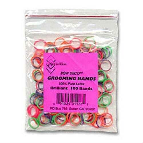 Neon Latex Dog Hair Bands