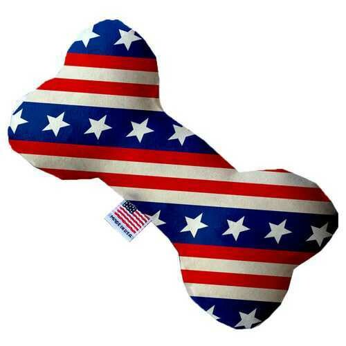 Stars and Stripes 8 inch Bone Dog Toy