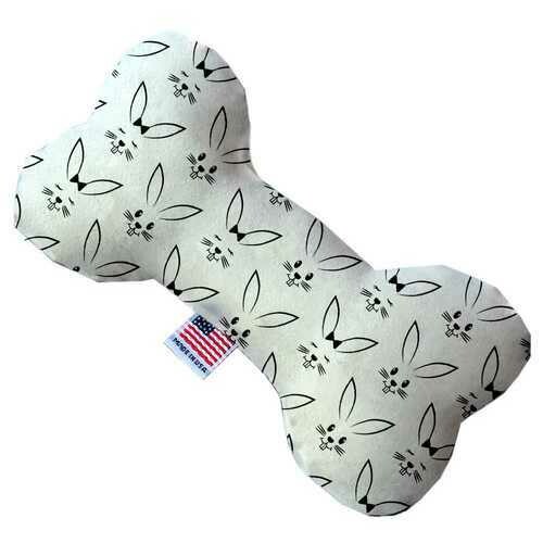 Bunny Face 6 inch Bone Dog Toy