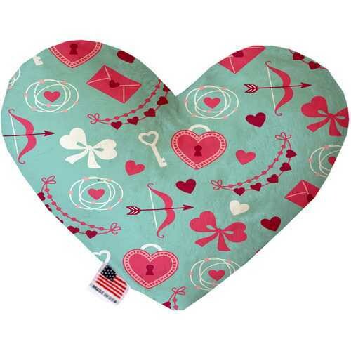 Cupid&#39;s Love 6 inch Heart Dog Toy