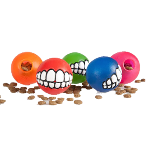 Rogz Grinz Ball Dog Toy