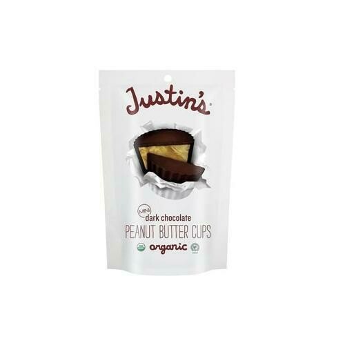 Justin&#39;s Organic Dark Chocolate Peanut Butter Cups  (6x4.7 OZ)