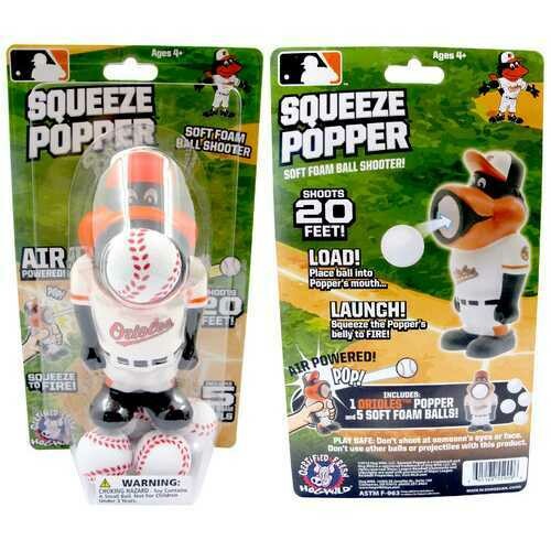Hogwild MLB Squeeze Popper Baltimore Orioles