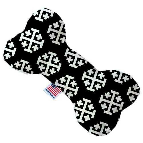 Jerusalem Cross 6 inch Bone Dog Toy