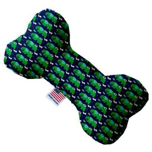 Elephants and Butterflies 6 inch Bone Dog Toy