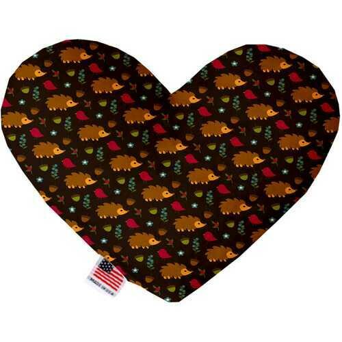 Hedgehogs 8 inch Heart Dog Toy