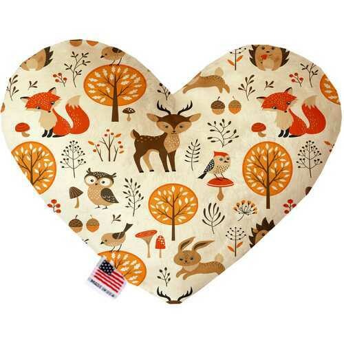 Fox and Friends 6 inch Heart Dog Toy