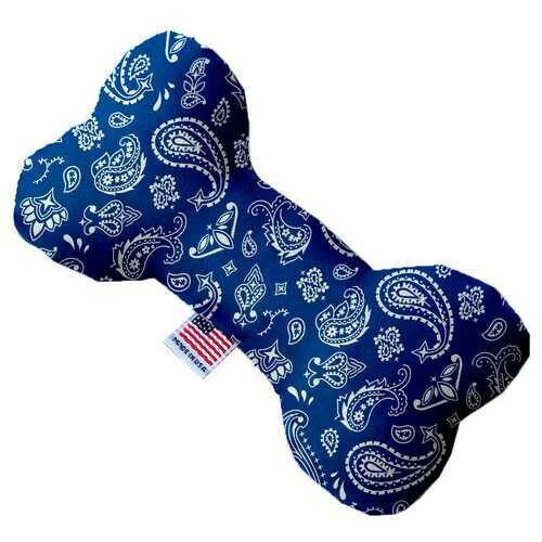 Blue Western 10 Inch Bone Dog Toy