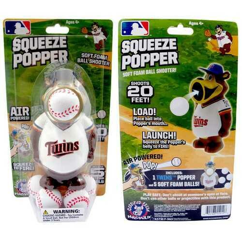 Hogwild MLB Squeeze Popper Minnesota Twins