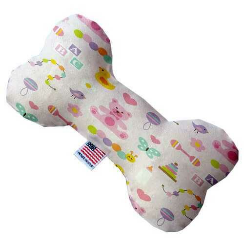 Baby Girl 8 inch Bone Dog Toy