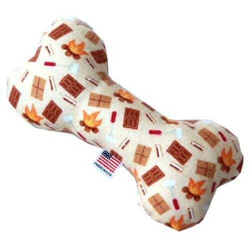 6&quot; Bone Dog Toy Campfire