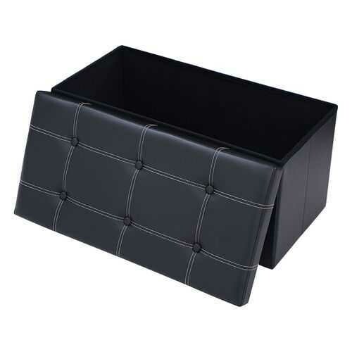 30&quot; Large Folding Ottoman Storage Seat