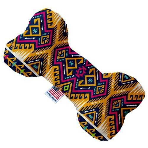 Tan Southwest 6 inch Bone Dog Toy