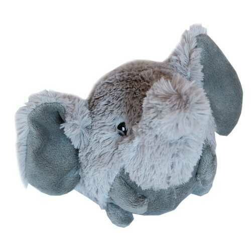 Roundimal Squeaky Dog Toy Elephant