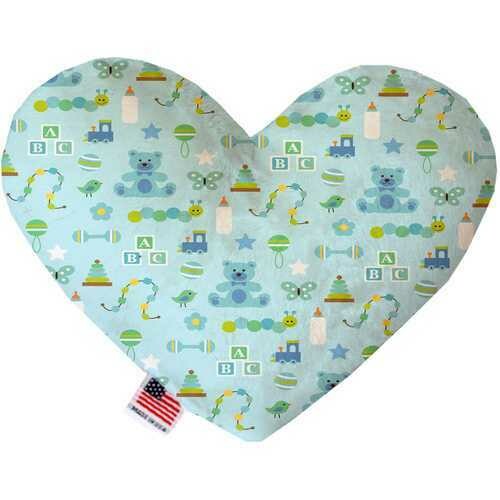 Little Boy Blue 6 inch Heart Dog Toy