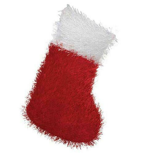 Zanies Holiday Fuzzles Dog Toy - Stocking
