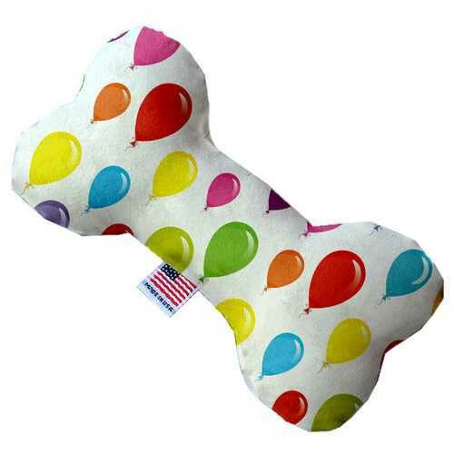 Balloons 8 inch Bone Dog Toy
