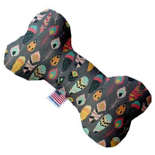 Gray Feathers Wanderlust 6 inch Bone Dog Toy