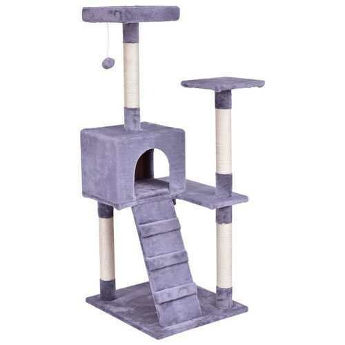 52&quot; Tower Condo Furniture Scratching Ladder Cat Tree