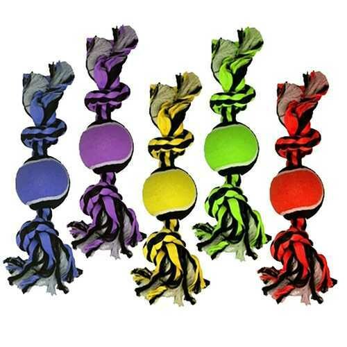 MultiPet Nuts for Knots Rope with Ball Dog Toy
