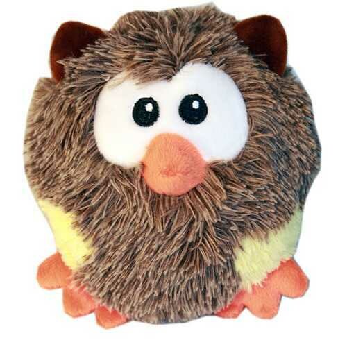 Roundimal Squeaky Dog Toy Owl