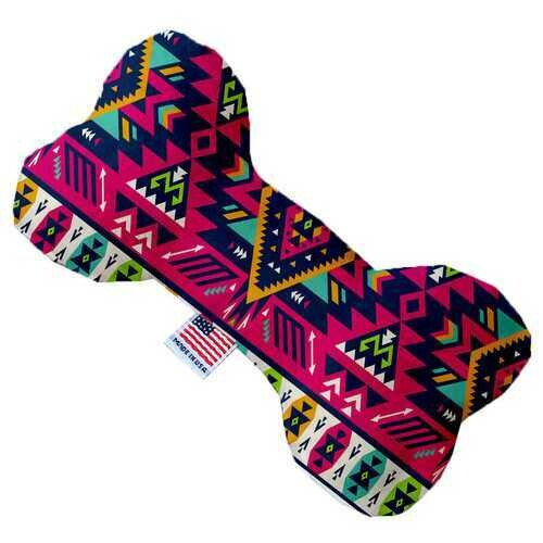 Pink Southwest 6 inch Bone Dog Toy