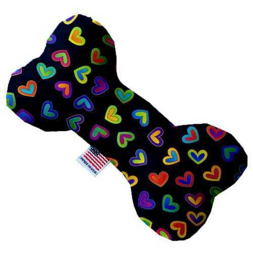 Bright Hearts 8 inch Bone Dog Toy