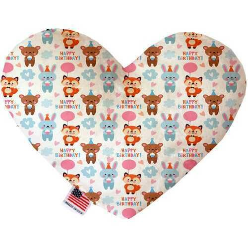 Birthday Buddies 8 inch Heart Dog Toy