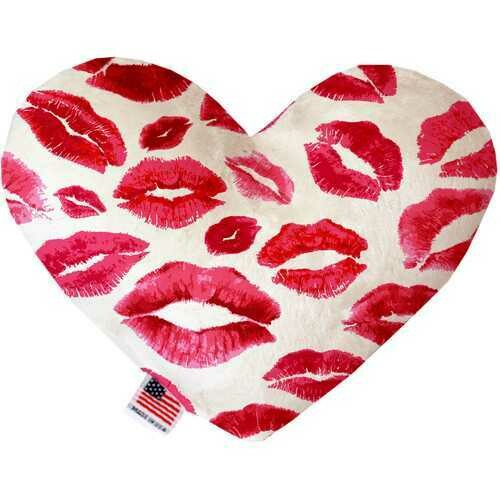 Smooches 6 inch Heart Dog Toy