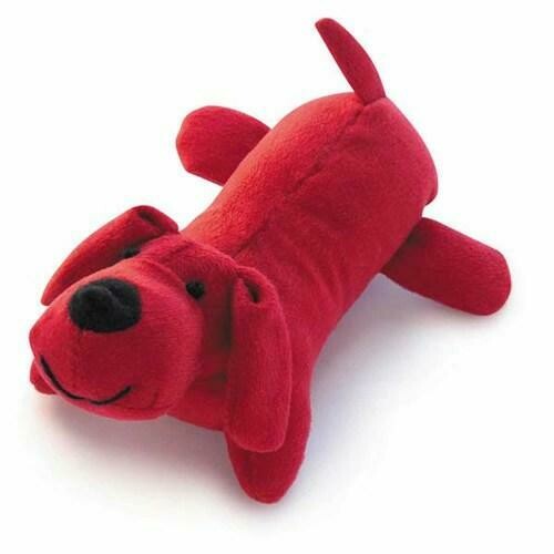 Zanies Neon Yelpers Dog Toy - Red
