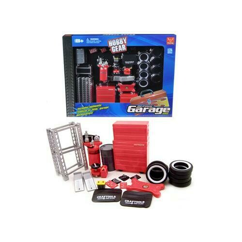 Garage Accessories Tool Set for 1/24 Scale Model Cars by Phoenix Toys