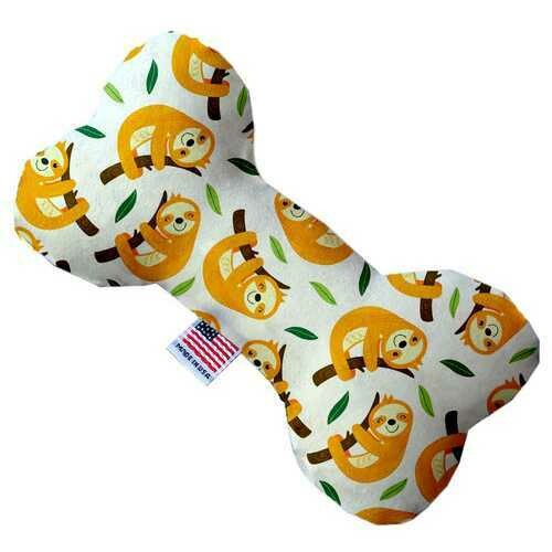 Sleepy Sloths 6 inch Bone Dog Toy