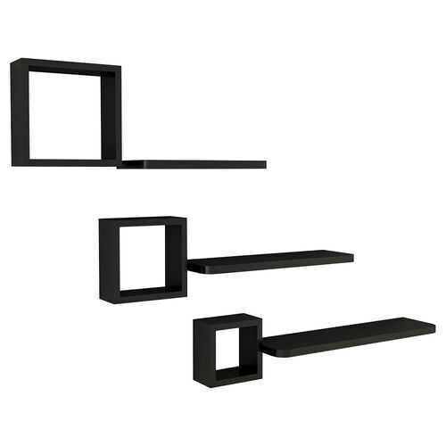Set of 6 Home Display Floating Wall Mounted Shelves