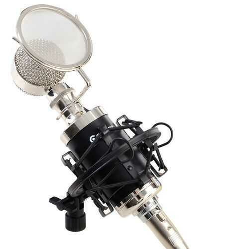 Professional Studio Recording Condenser Microphone w/ Shock Mount