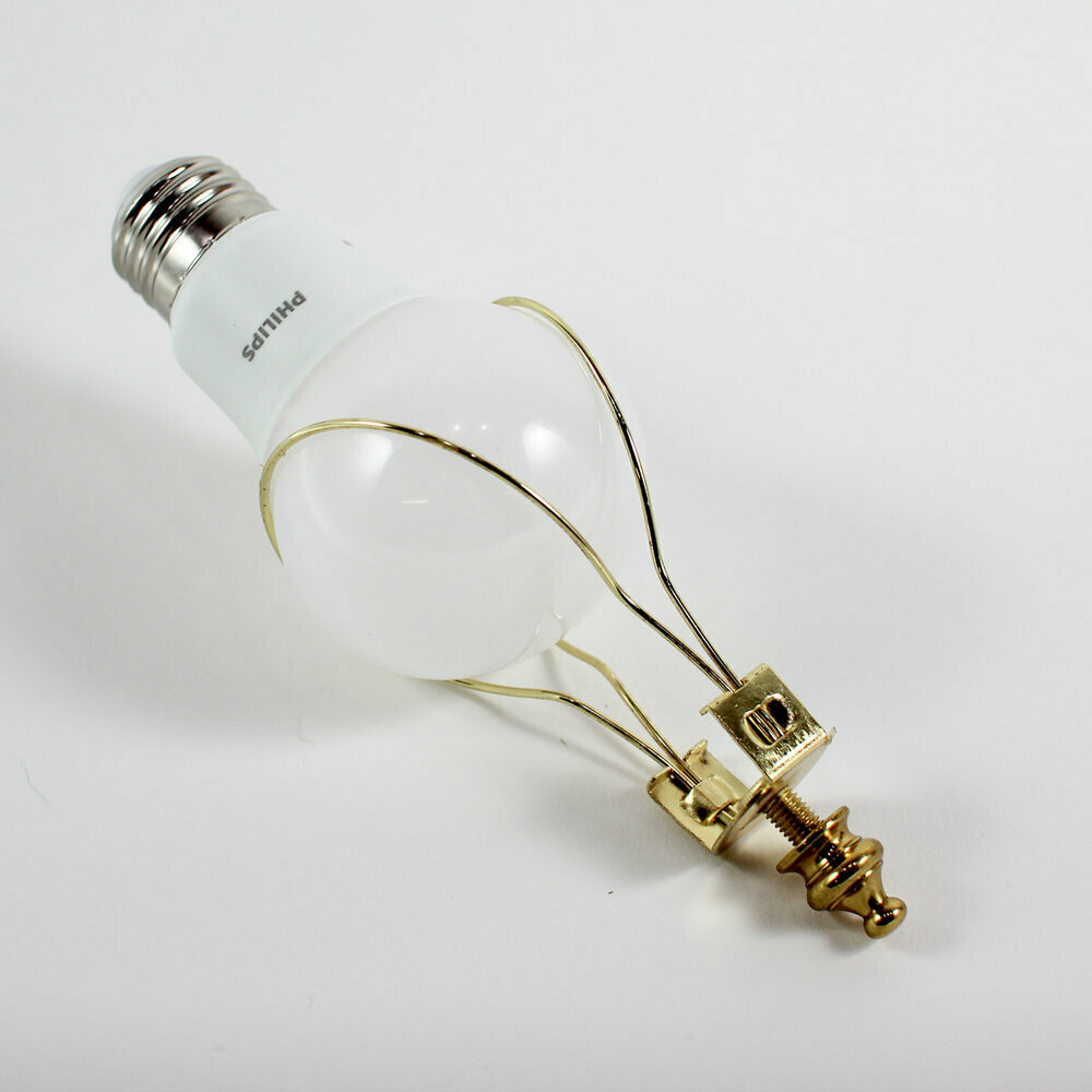 Clip-on Converter and Brass Simple Finial