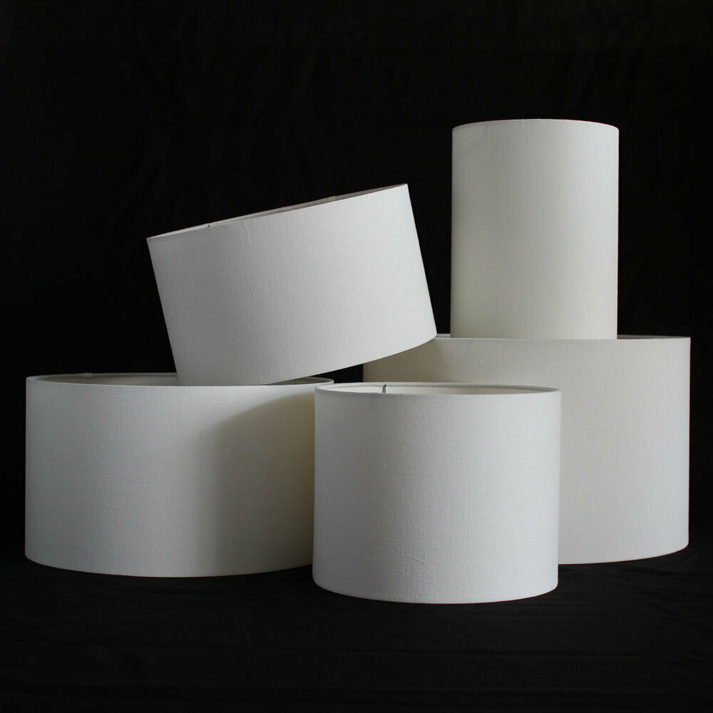 White Linen Shade- Custom Montreal Design