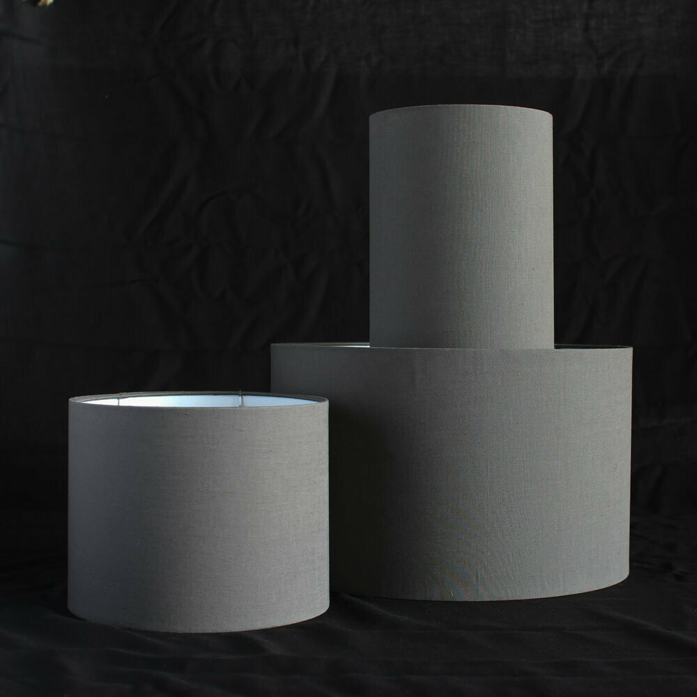Grey Linen Shade- Custom Montreal Design