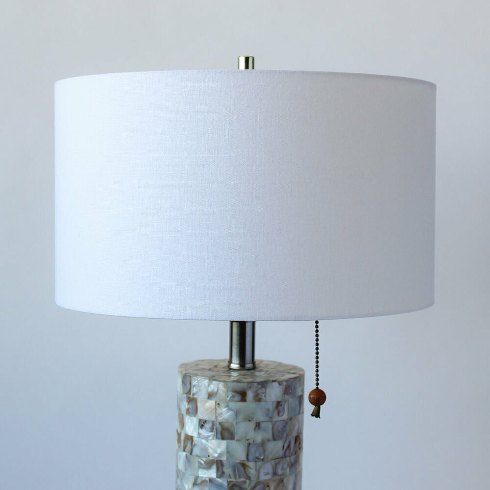 White Linen Shade- Custom Montreal Design
