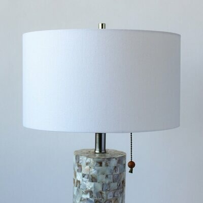 White Linen Shade- Custom Montreal Design